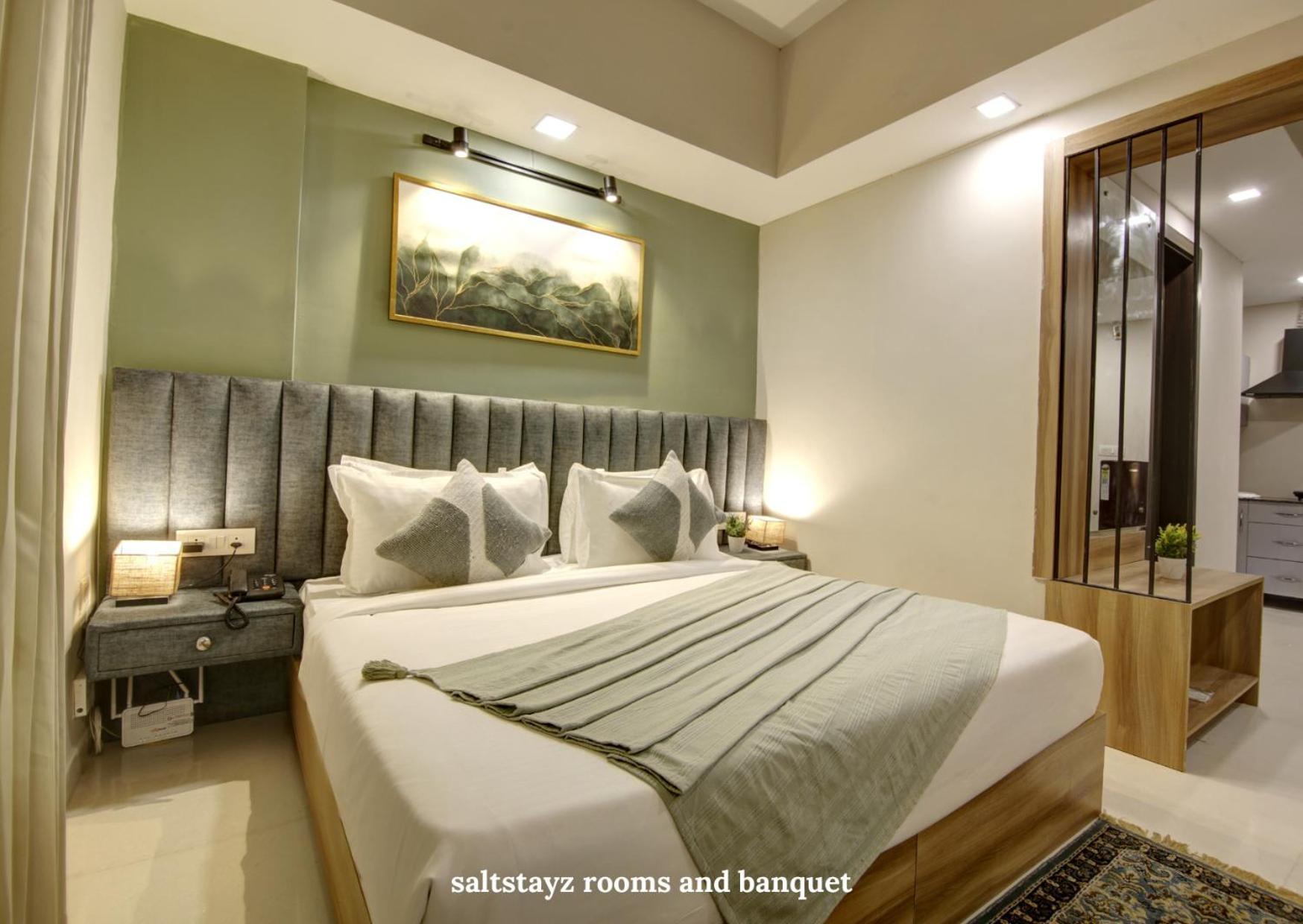 Saltstayz Premier Executive Serviced Apartment - Golf Course Extension Road Gurgaon Ngoại thất bức ảnh