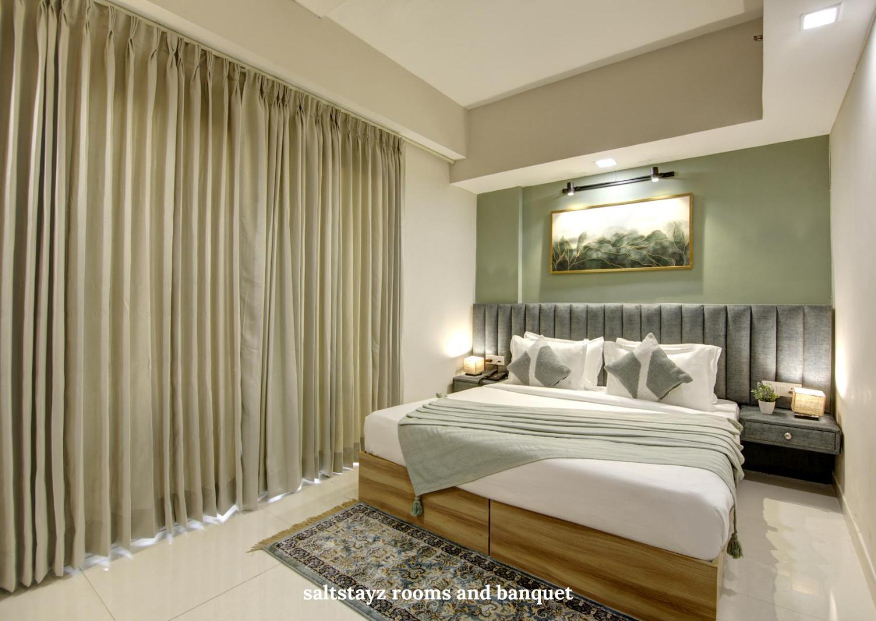 Saltstayz Premier Executive Serviced Apartment - Golf Course Extension Road Gurgaon Ngoại thất bức ảnh