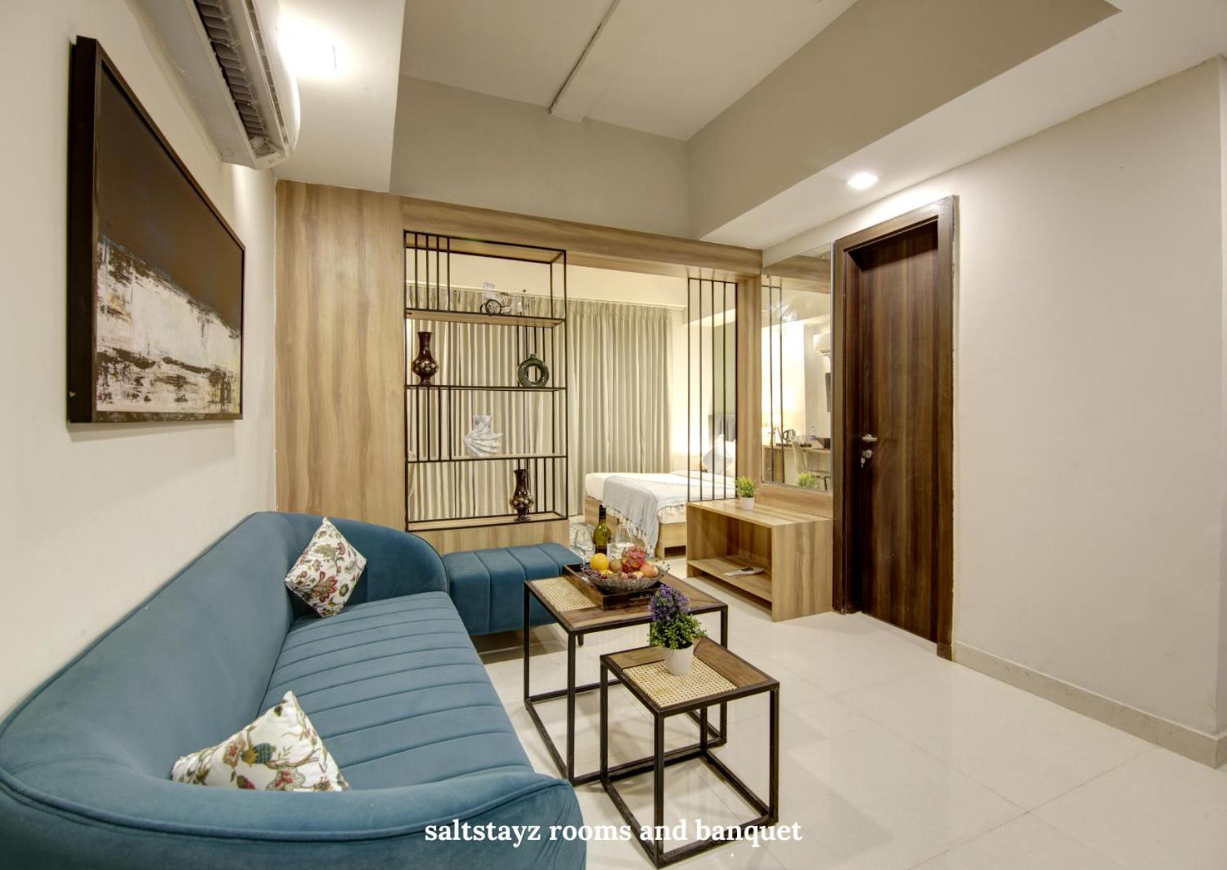 Saltstayz Premier Executive Serviced Apartment - Golf Course Extension Road Gurgaon Ngoại thất bức ảnh