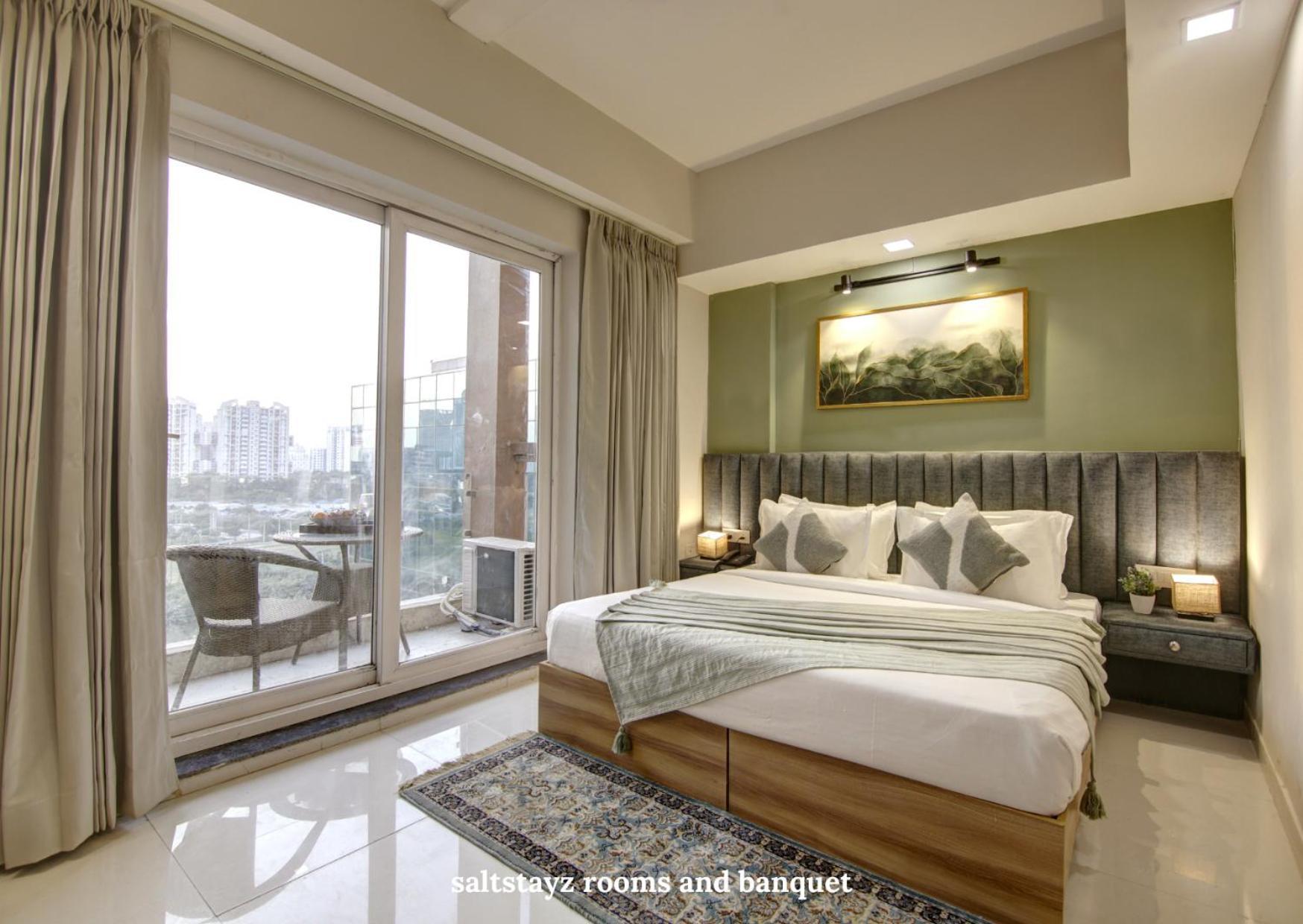 Saltstayz Premier Executive Serviced Apartment - Golf Course Extension Road Gurgaon Ngoại thất bức ảnh