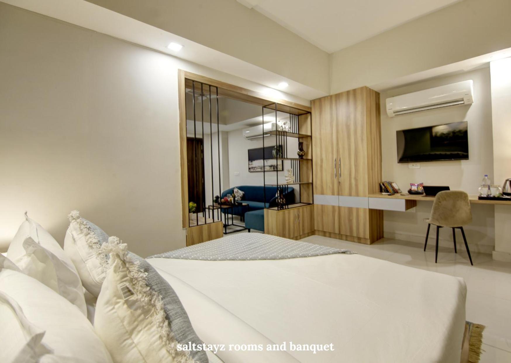 Saltstayz Premier Executive Serviced Apartment - Golf Course Extension Road Gurgaon Ngoại thất bức ảnh