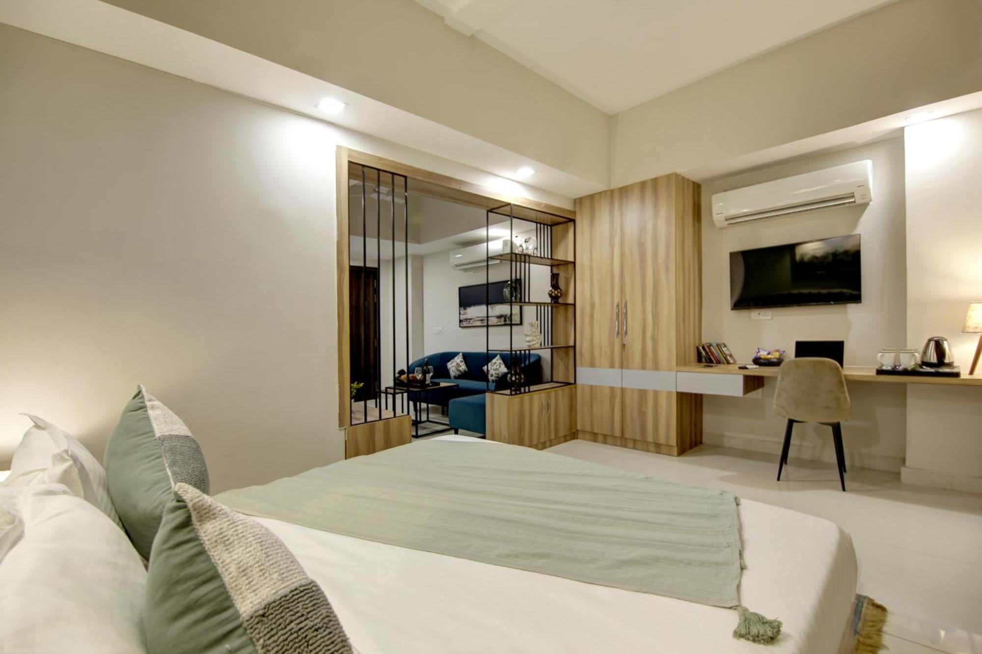 Saltstayz Premier Executive Serviced Apartment - Golf Course Extension Road Gurgaon Ngoại thất bức ảnh